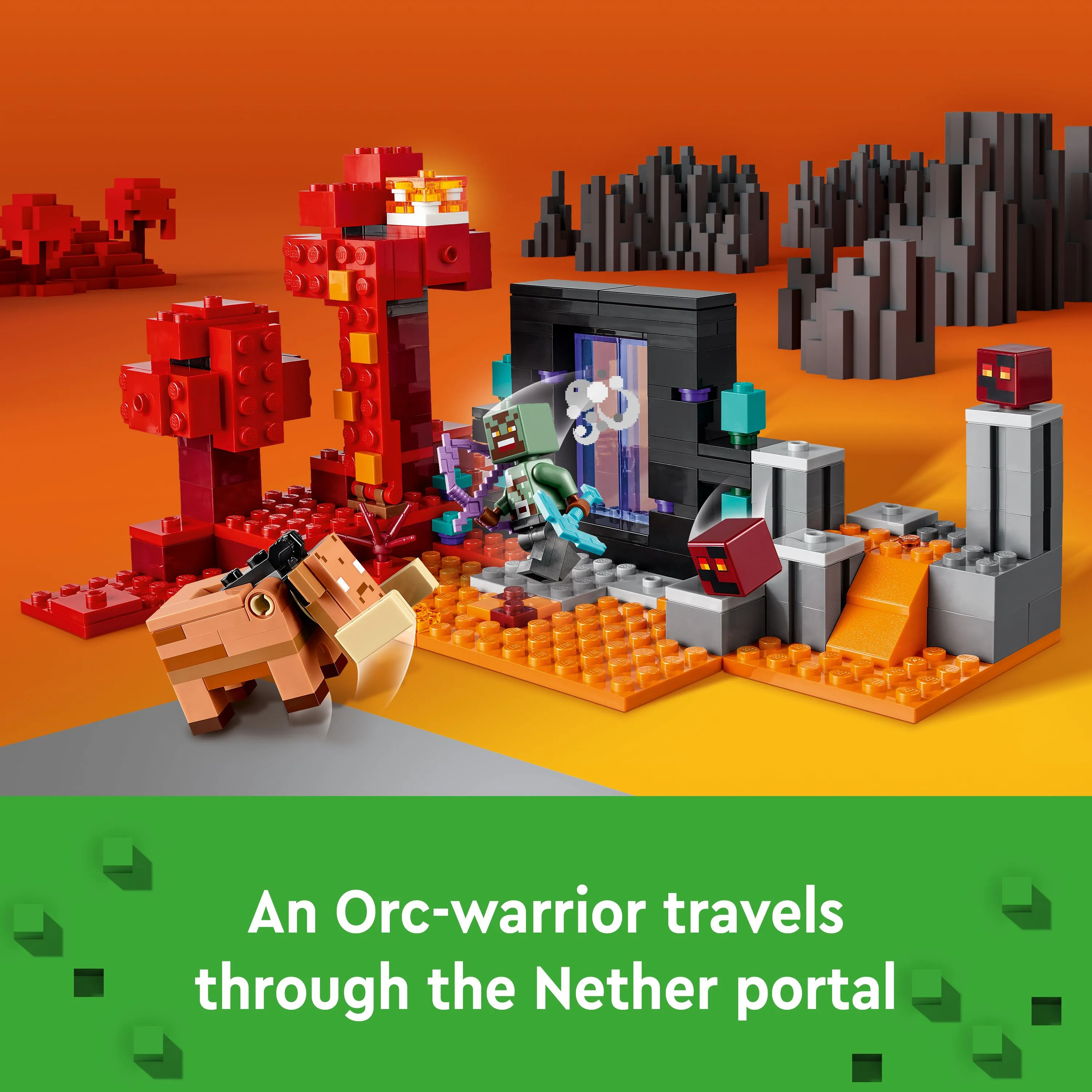 LEGO Minecraft Nether Portal Ambush 21255