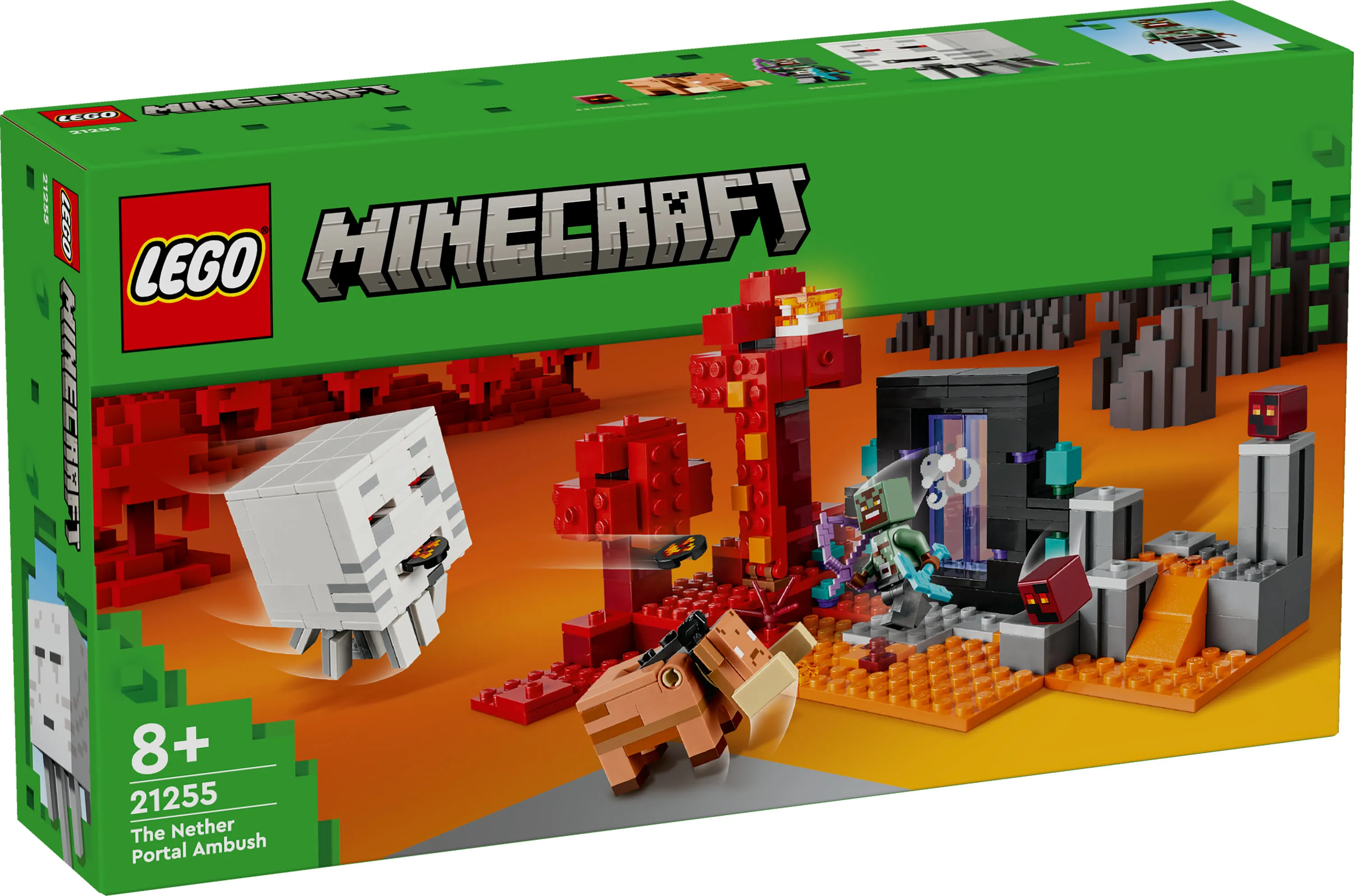 LEGO Minecraft Nether Portal Ambush 21255