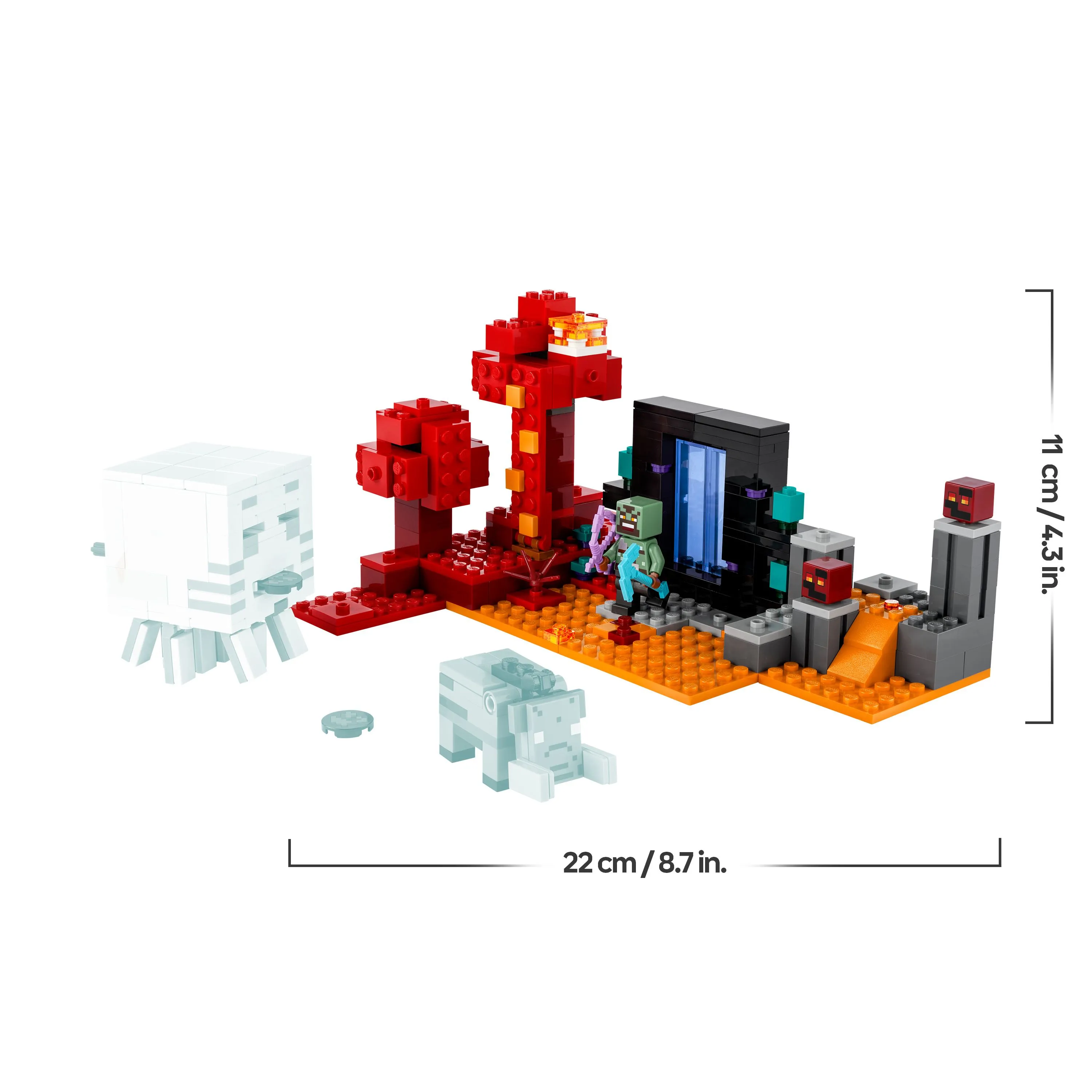 LEGO Minecraft Nether Portal Ambush 21255