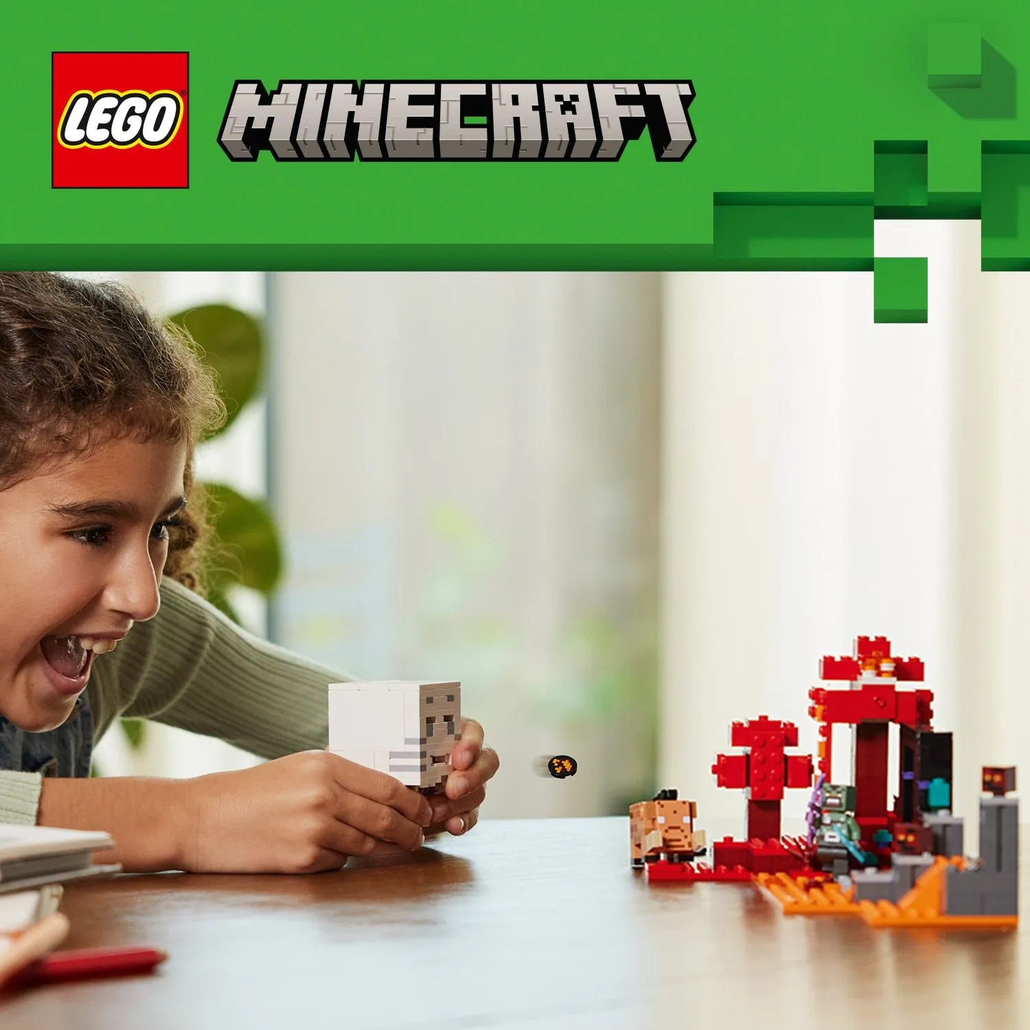 LEGO Minecraft Nether Portal Ambush 21255