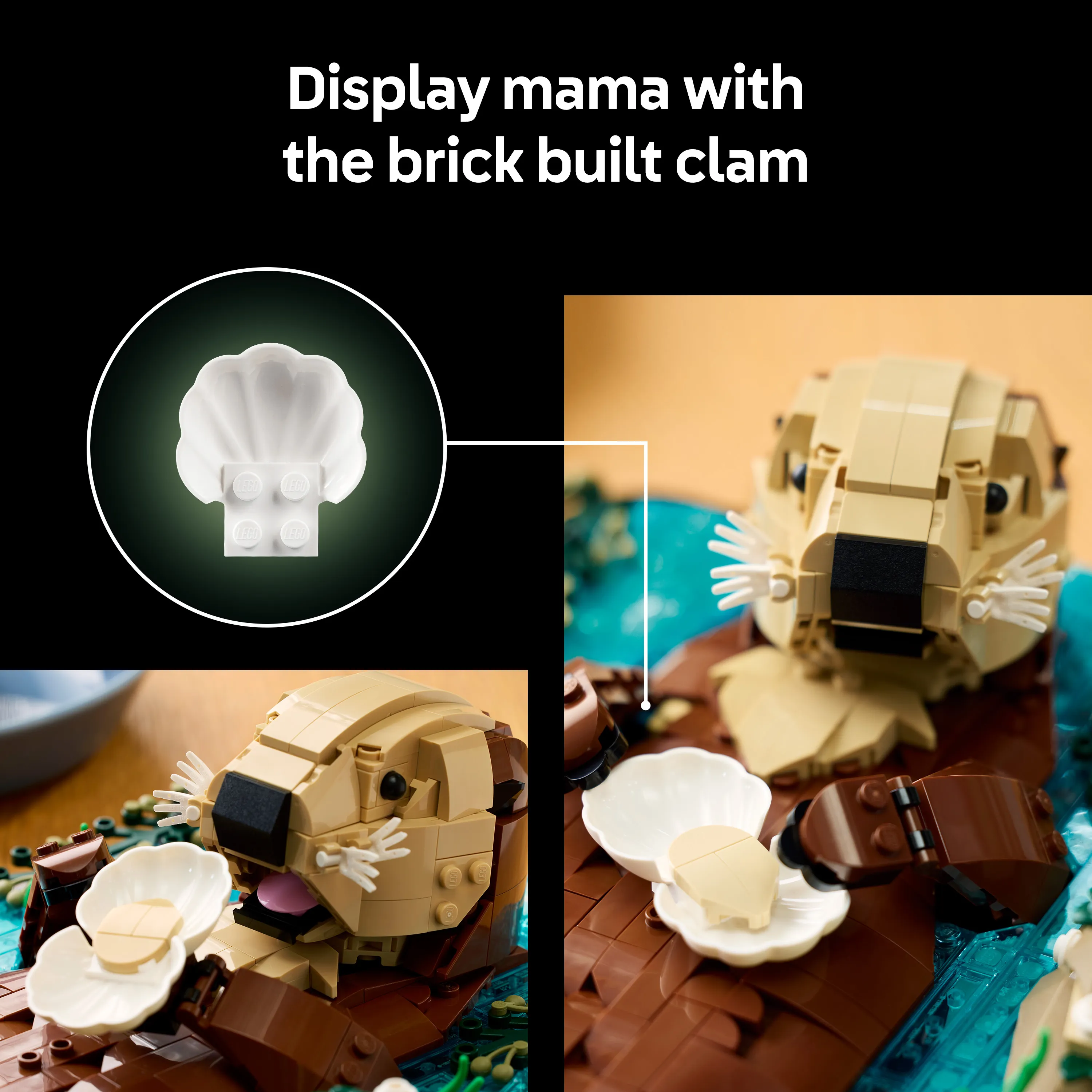 LEGO Ideas Floating Sea Otters 21366