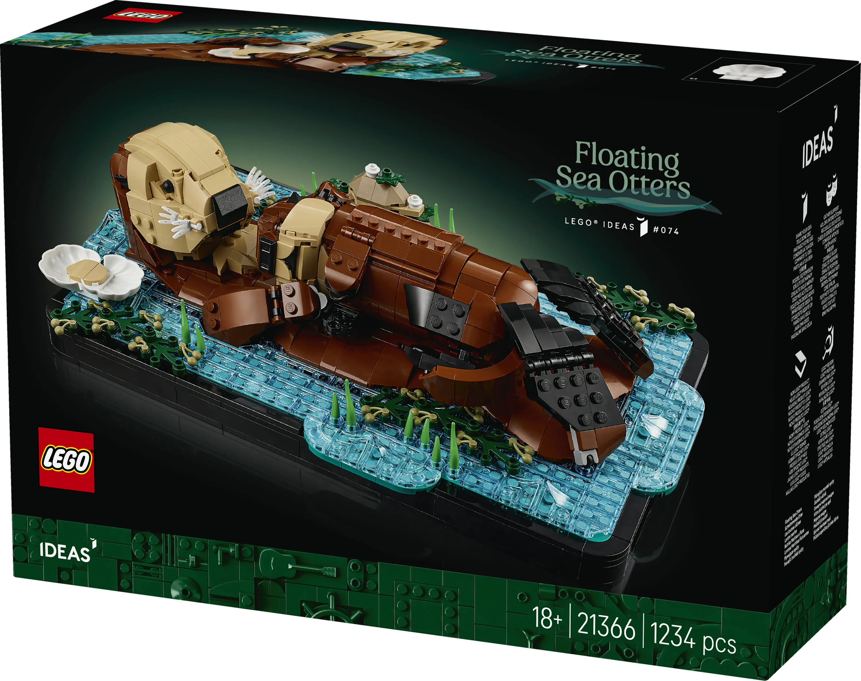 LEGO Ideas Floating Sea Otters 21366