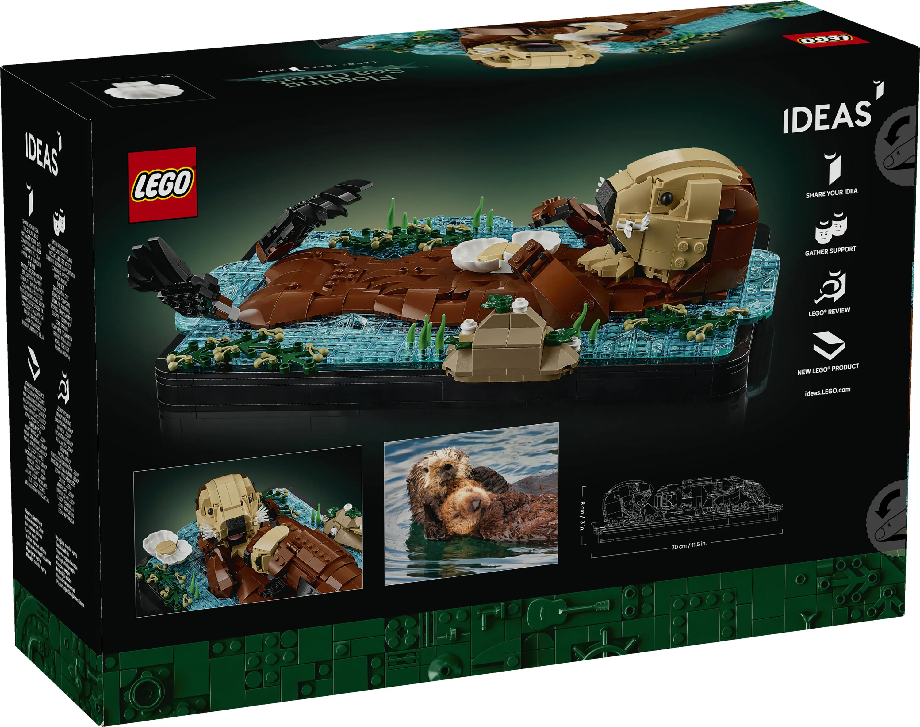 LEGO Ideas Floating Sea Otters 21366