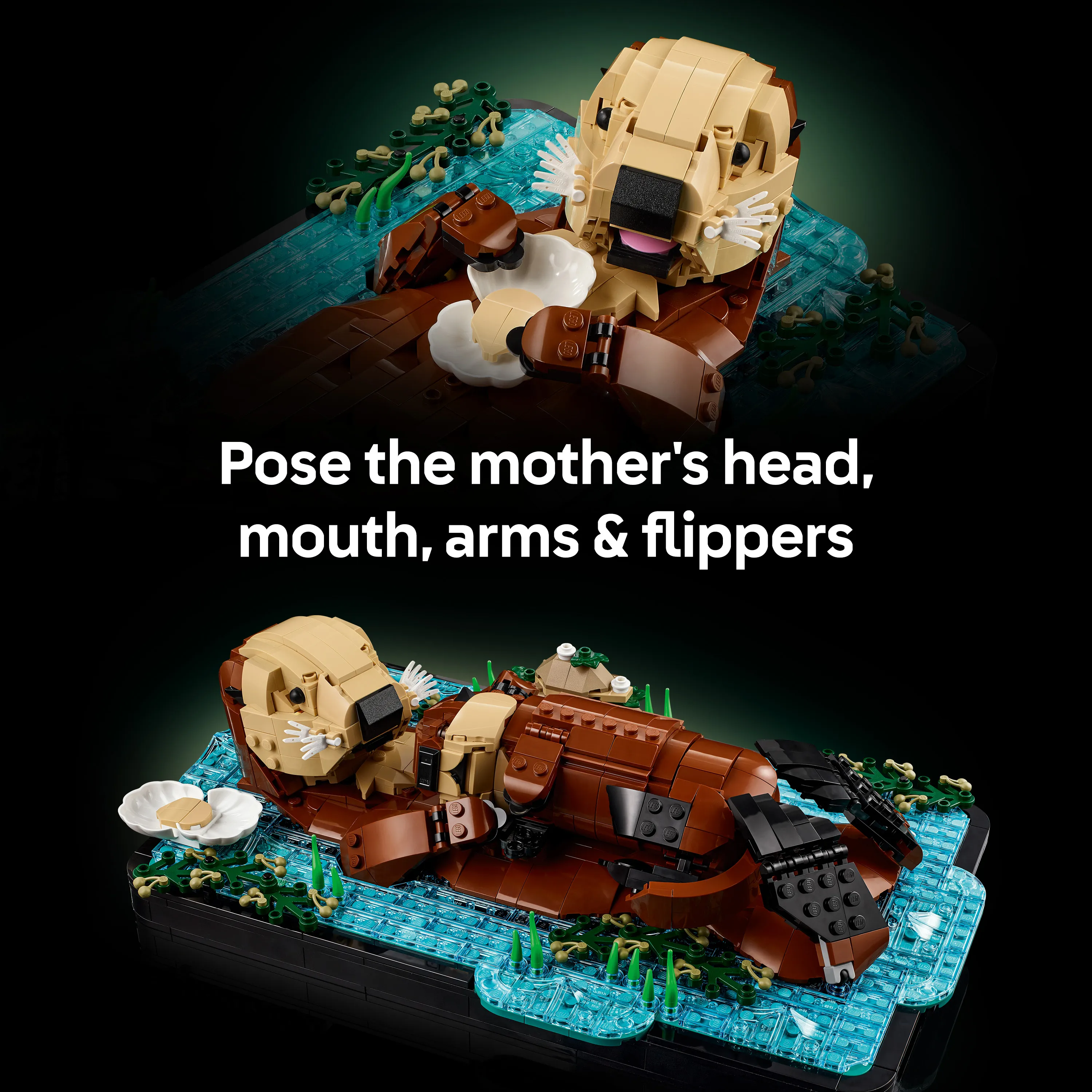 LEGO Ideas Floating Sea Otters 21366