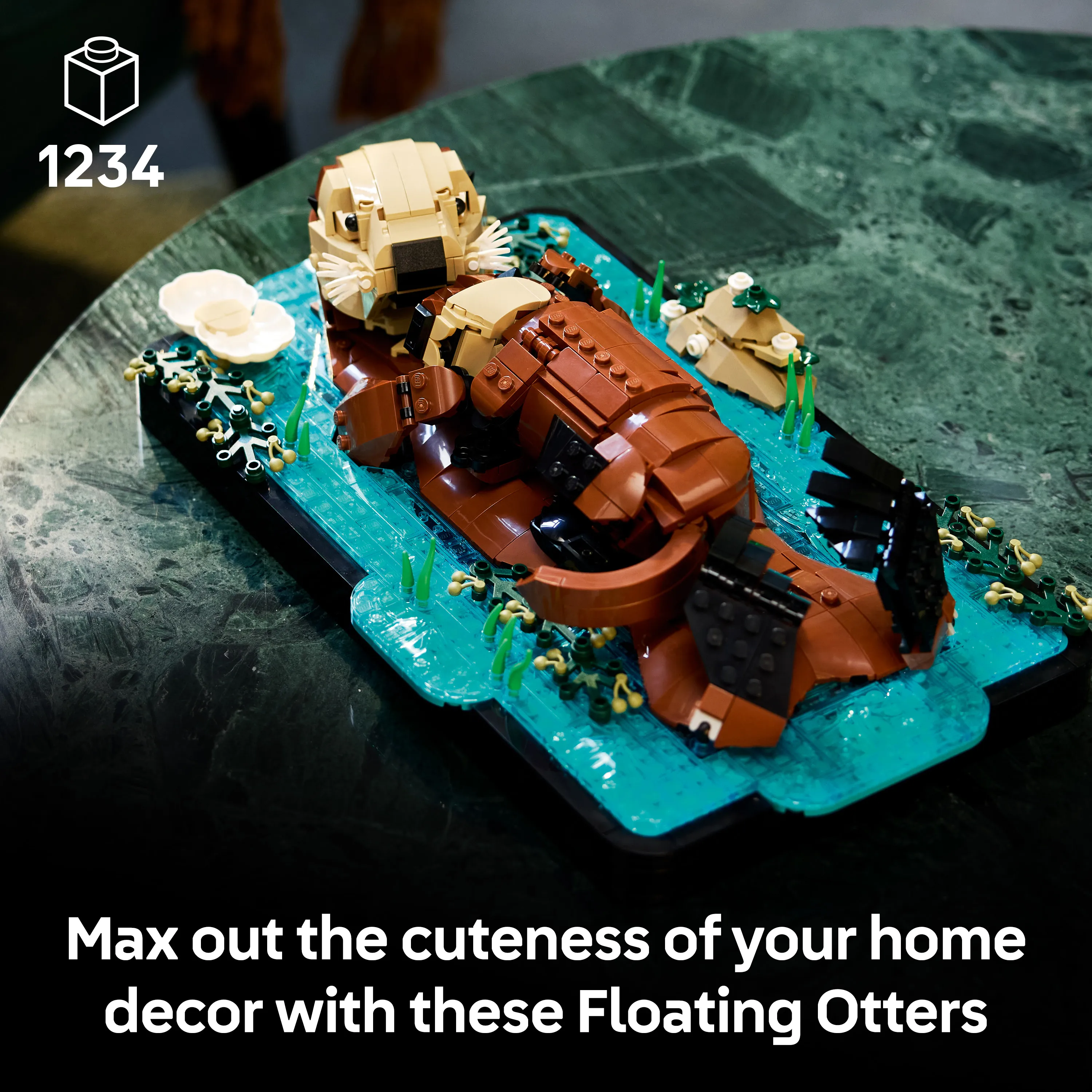 LEGO Ideas Floating Sea Otters 21366