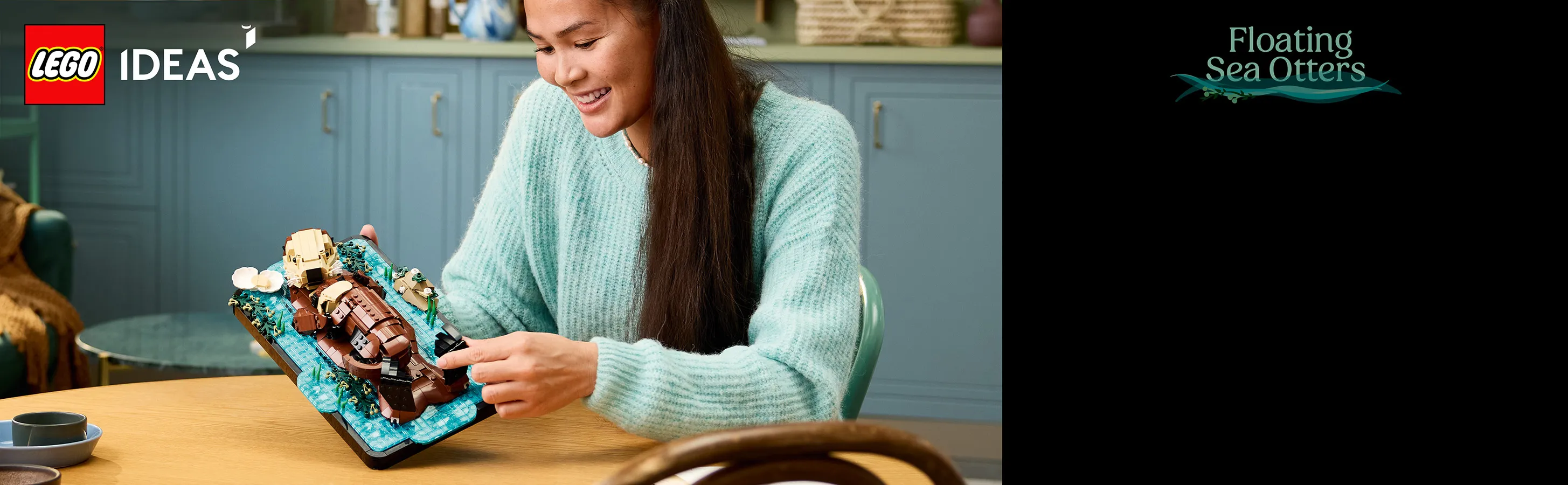 LEGO Ideas Floating Sea Otters 21366
