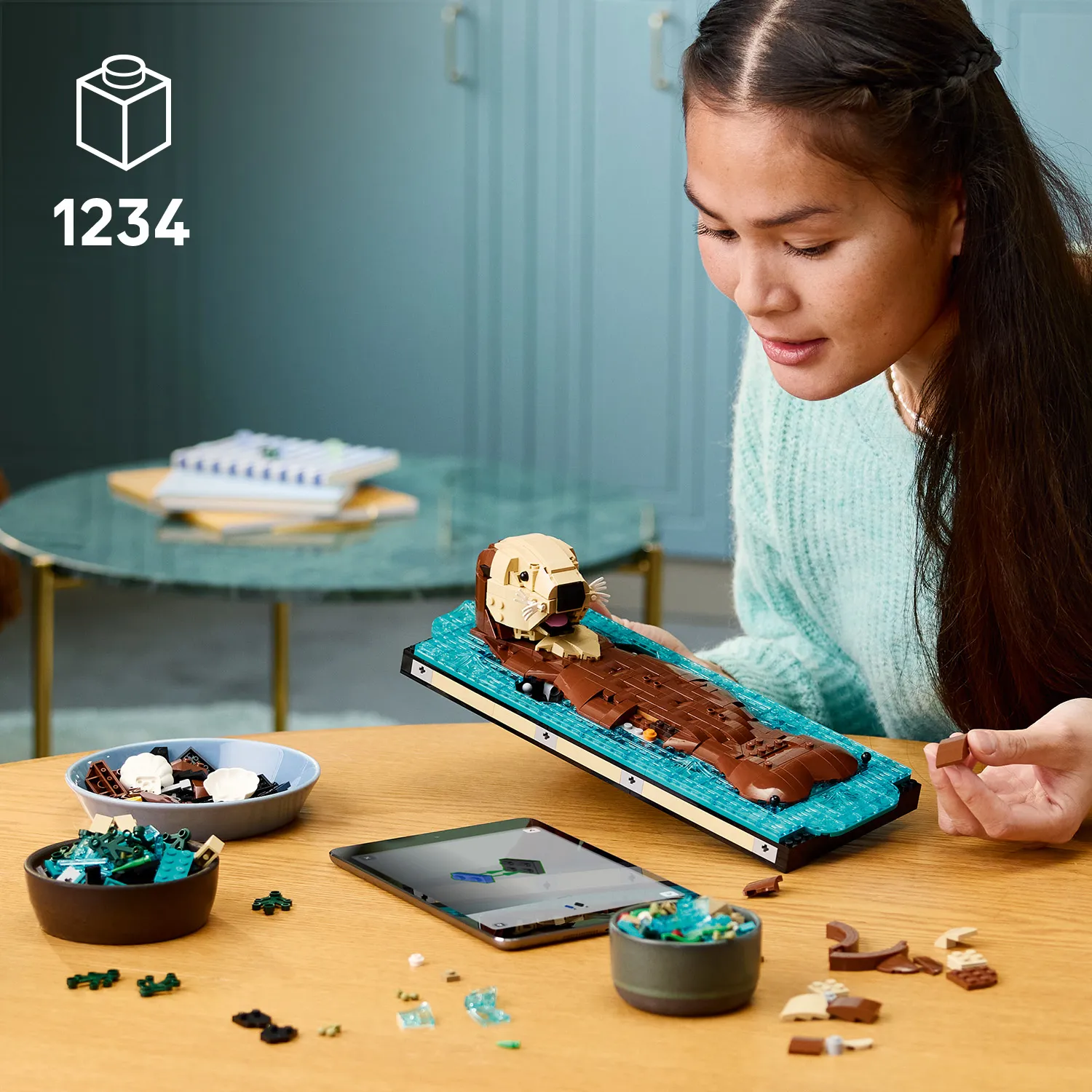 LEGO Ideas Floating Sea Otters 21366