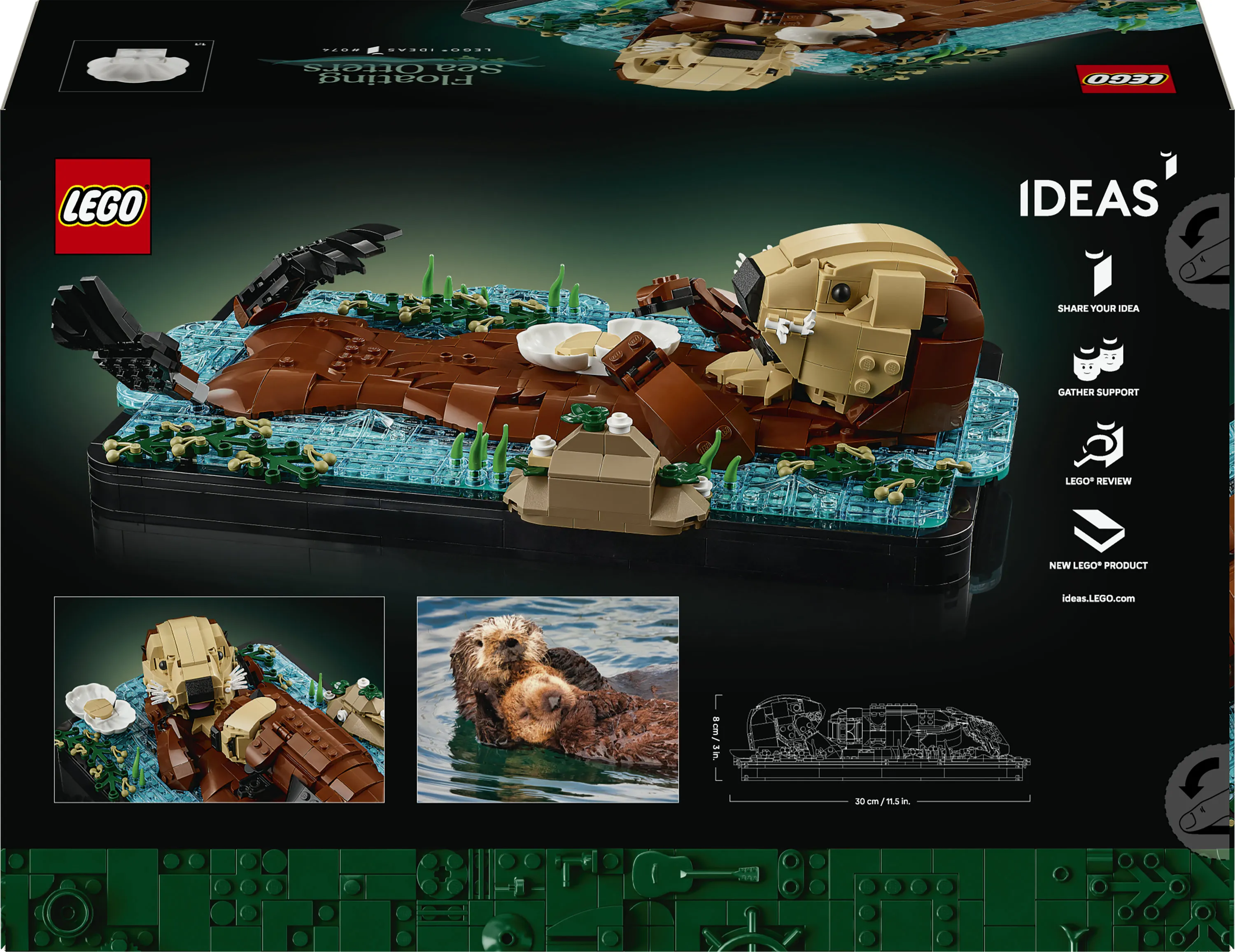 LEGO Ideas Floating Sea Otters 21366