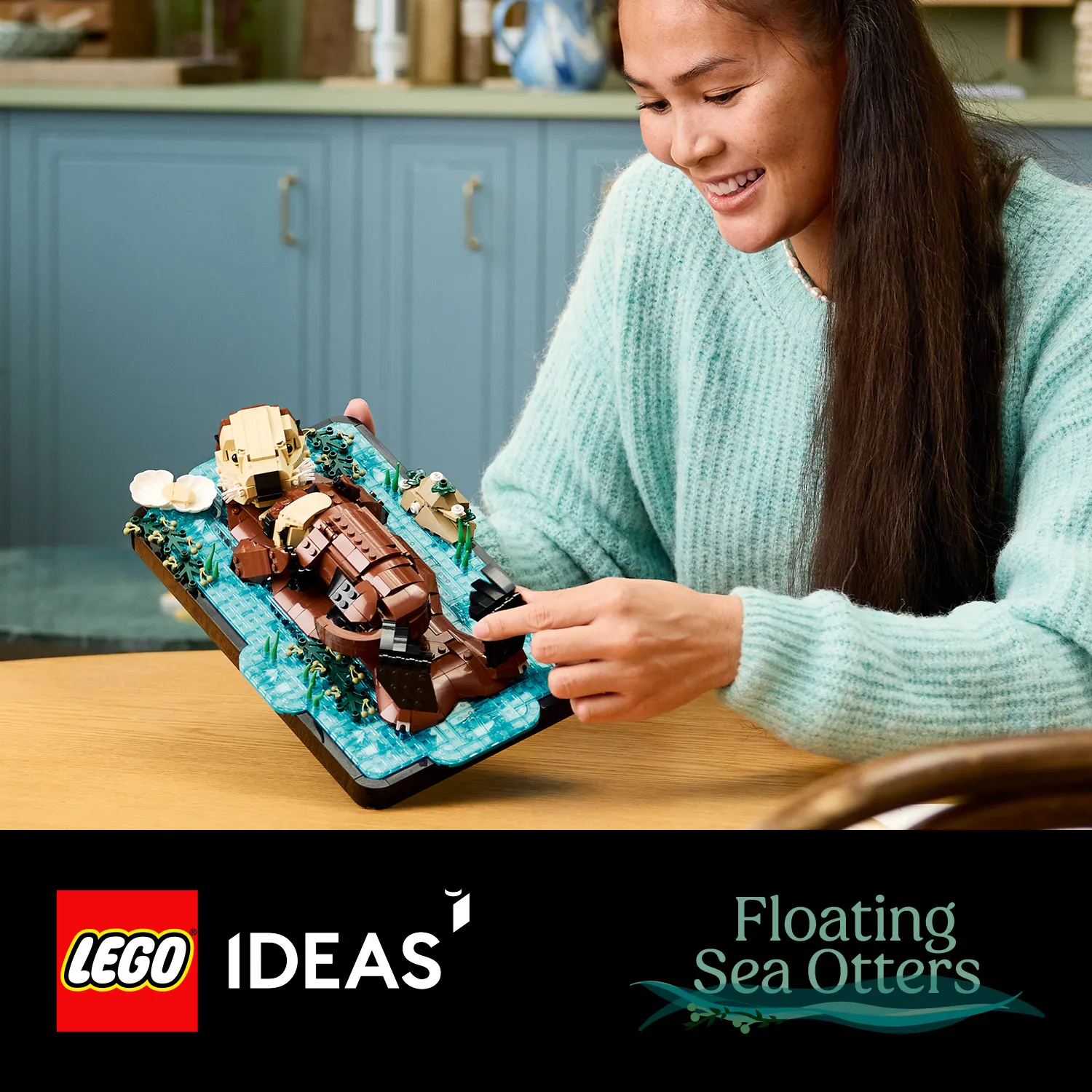 LEGO Ideas Floating Sea Otters 21366