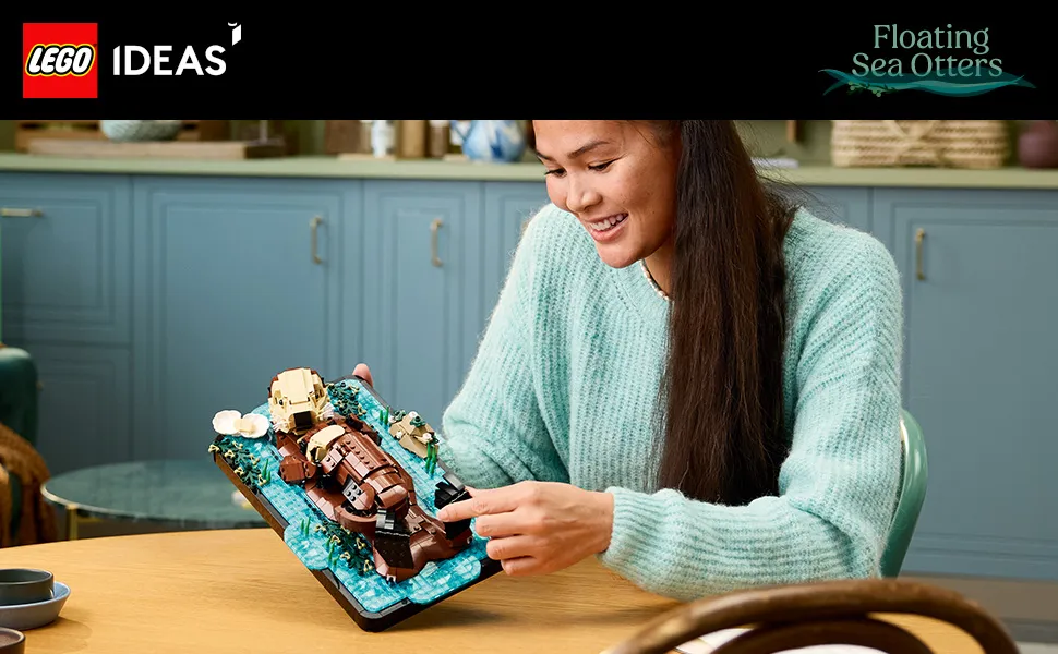 LEGO Ideas Floating Sea Otters 21366