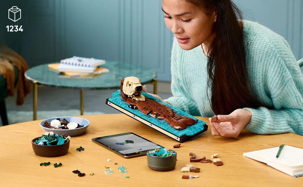 LEGO Ideas Floating Sea Otters 21366