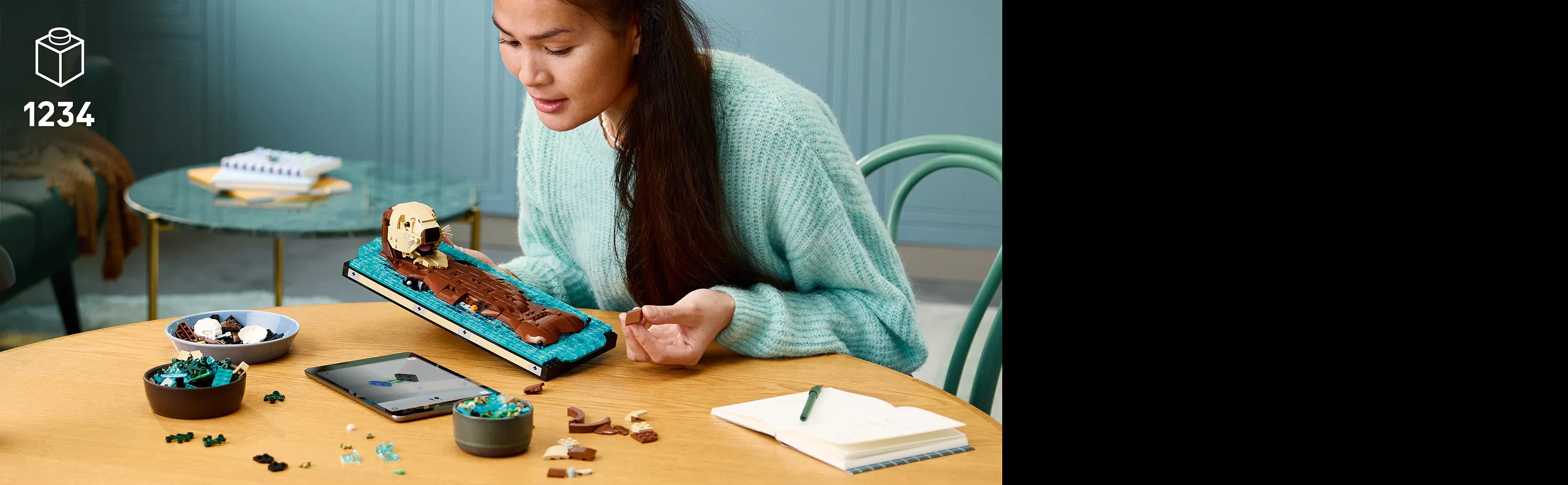 LEGO Ideas Floating Sea Otters 21366