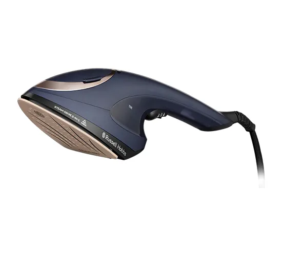 Russell Hobbs Steam Genie 2-in-1 höyryharja, höyrysilitysrauta, tummansininen