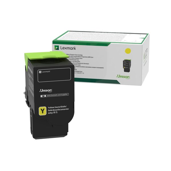 Lexmark 24B7551 High Yield -laserv&auml;rikasetti, keltainen