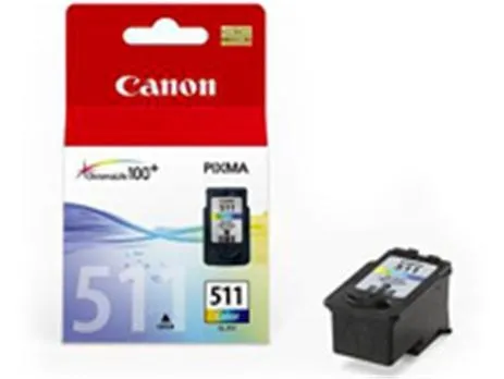Canon CL 511 - Kasetti tulostimelle - 1 x v&auml;ri (sinivihre&auml;, sinipunainen, keltainen) - kuplapakkaus malleihin PIXMA iP2700, MP252, MP272, MP280, MP282, MP492, M