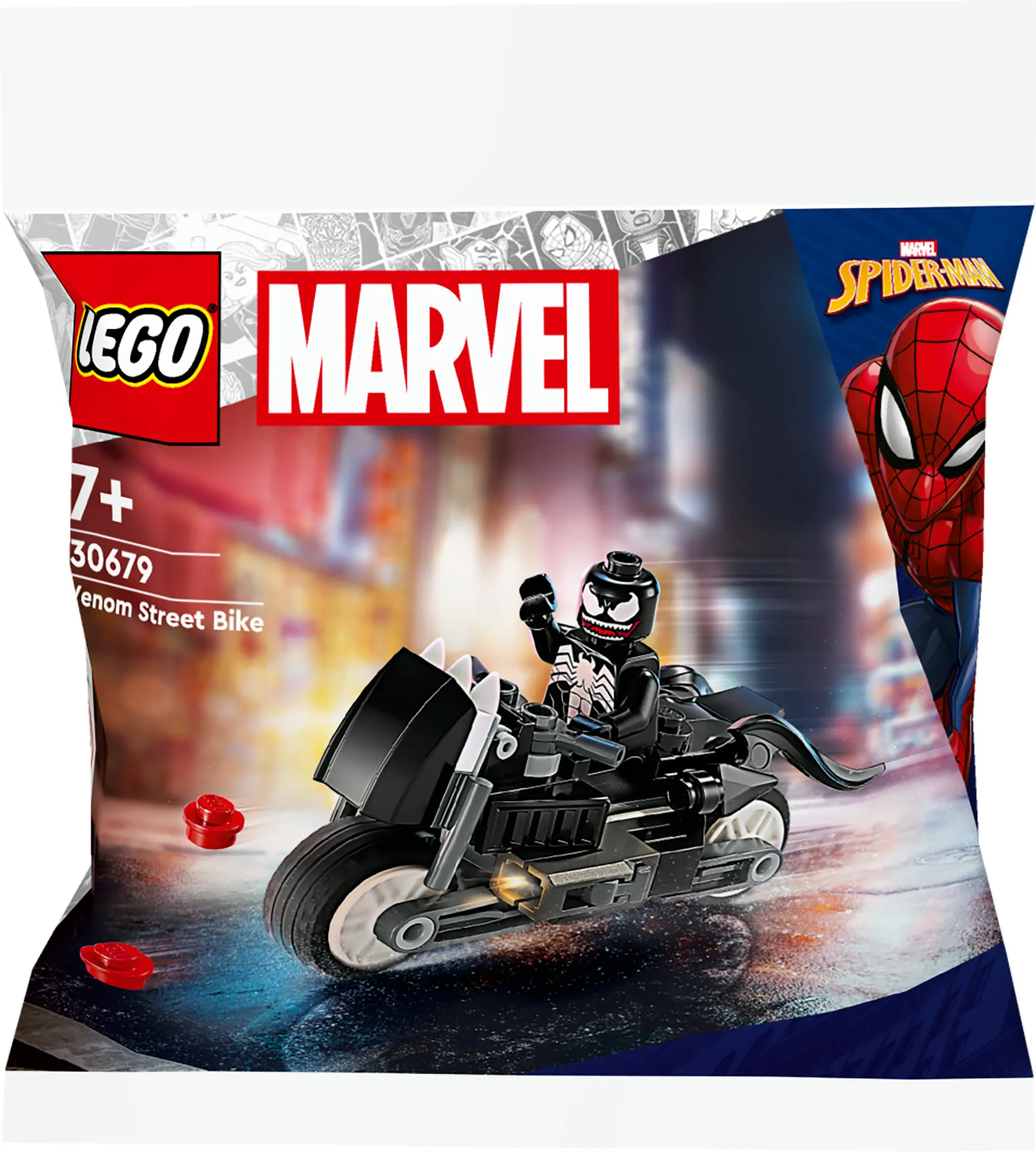 LEGO Marvel Venom Motorcykel & Musikvagn 30679