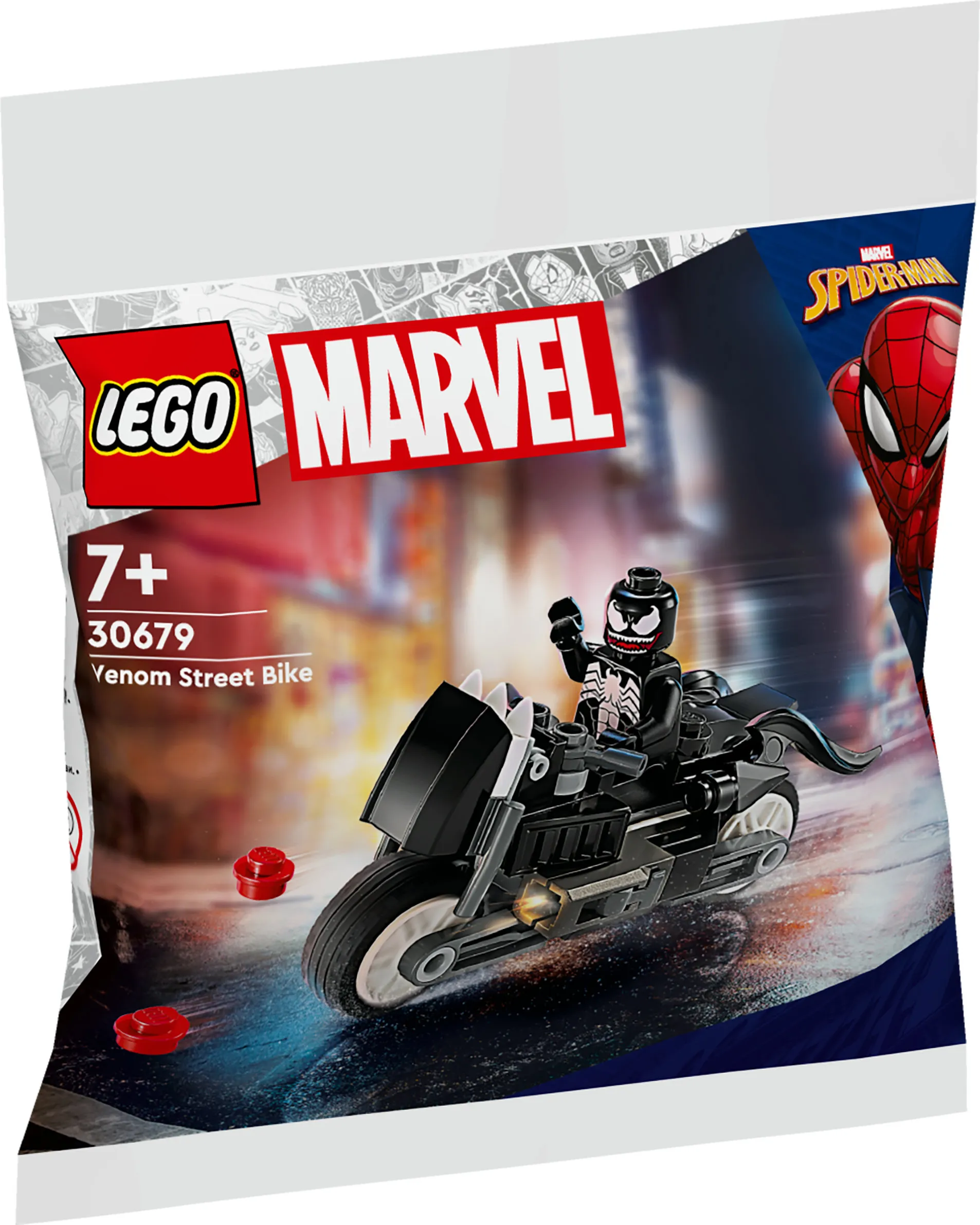 LEGO Marvel Venom Motorcykel & Musikvagn 30679