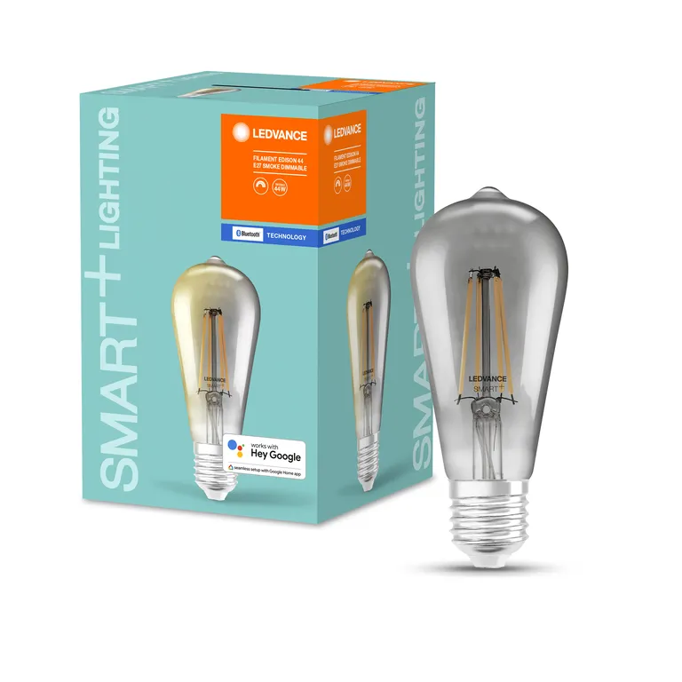 SMART+ edison 44W/825 clear fil smoke E27 Blutooth