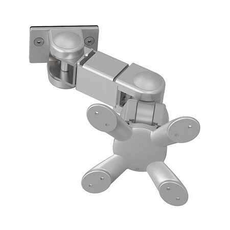 Forming Function Hold 18 monitorarm f&ouml;r 1 sk&auml;rm, 8 kg, skenf&auml;ste, VESA 75/100, silver