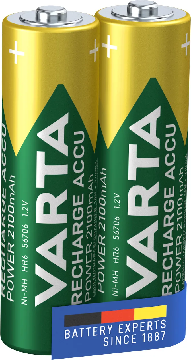 1x2 LL Accu AA NiMH 2100 mAh