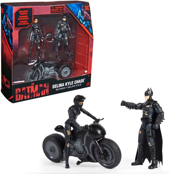 Spin Master Batman Selina Kyle Chase Toy Figure (and Selina Kyle Bike) 6060832