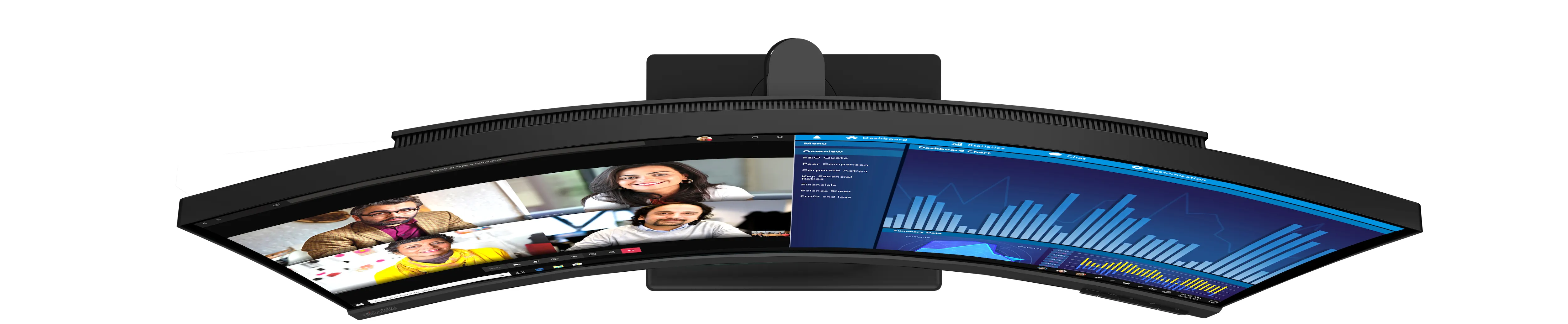 Lenovo ThinkVision P34w-20 34&quot; UWQHD, IPS - curved monitor