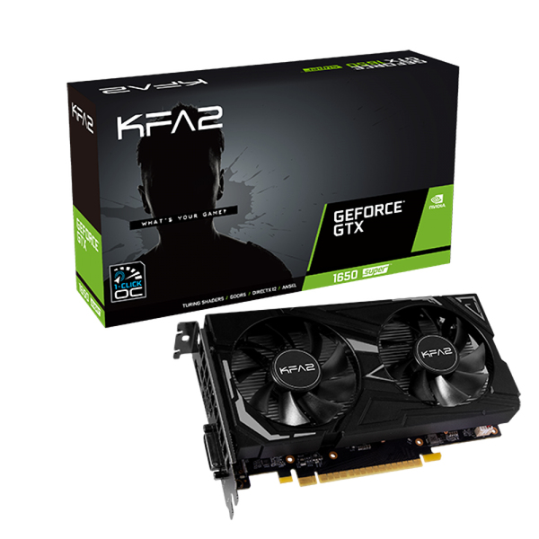 KFA2 GeForce GTX 1650 SUPER EX (1-Click OC) 4 GB - Grafikkort