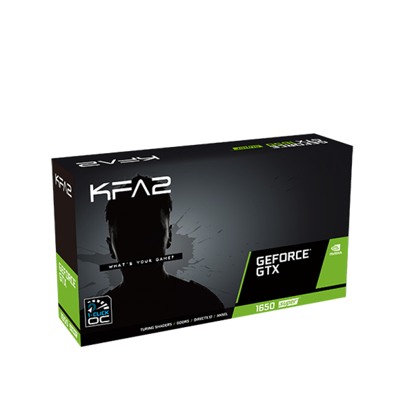 KFA2 GeForce GTX 1650 SUPER EX (1-Click OC) 4GB - Graphics card