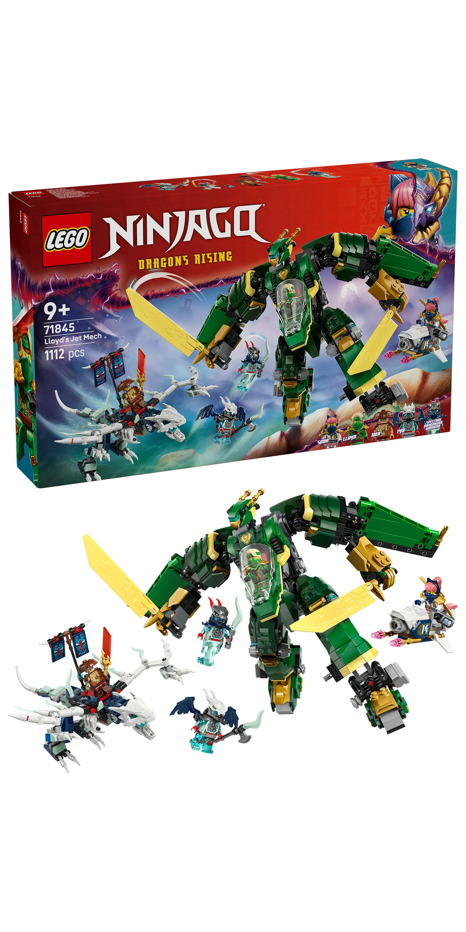 LEGO NINJAGO Lloyd's Jet-Mech 71845