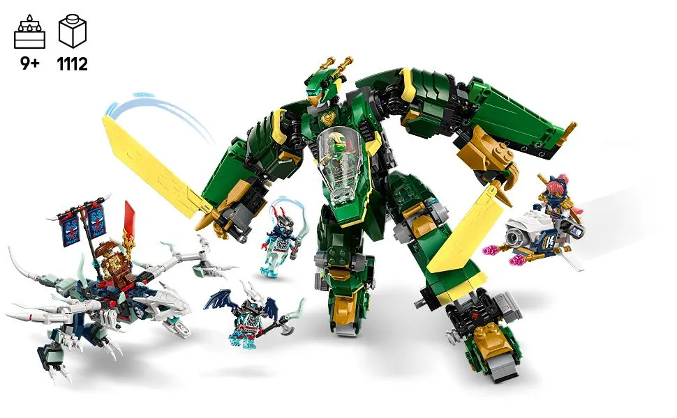LEGO NINJAGO Lloyd's Jet-Mech 71845