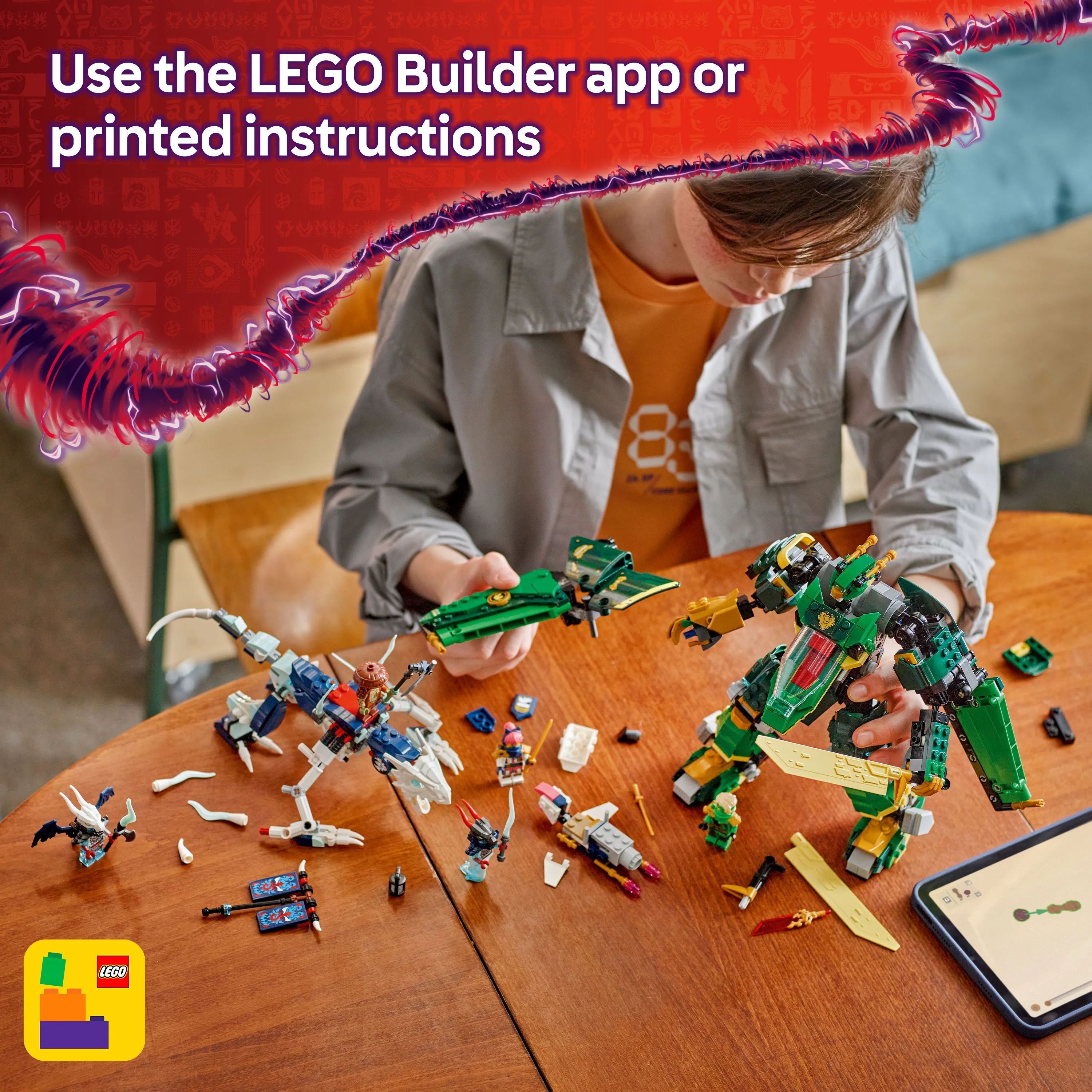 LEGO NINJAGO Lloyd's Jet-Mech 71845