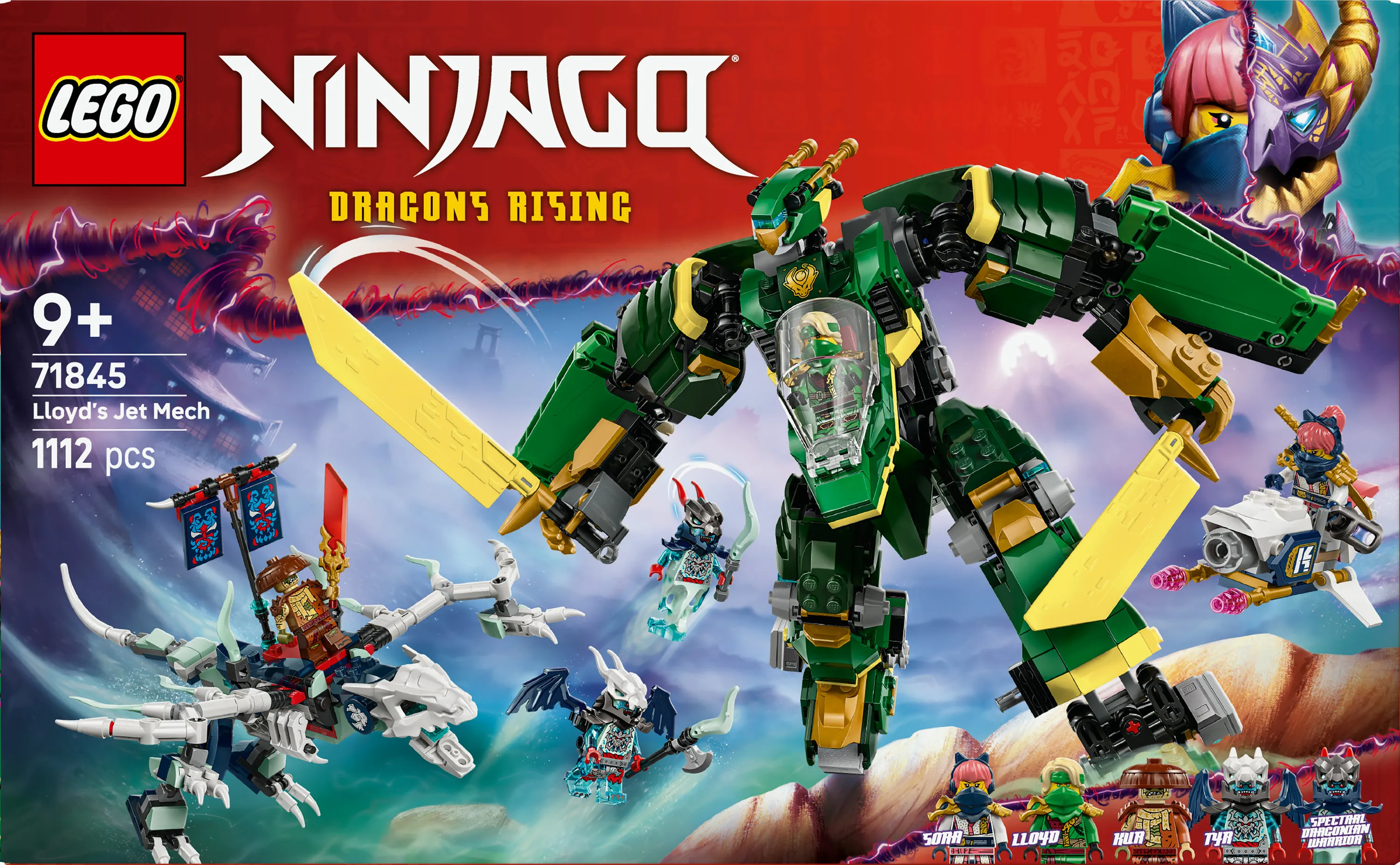 LEGO NINJAGO Lloyd's Jet-Mech 71845