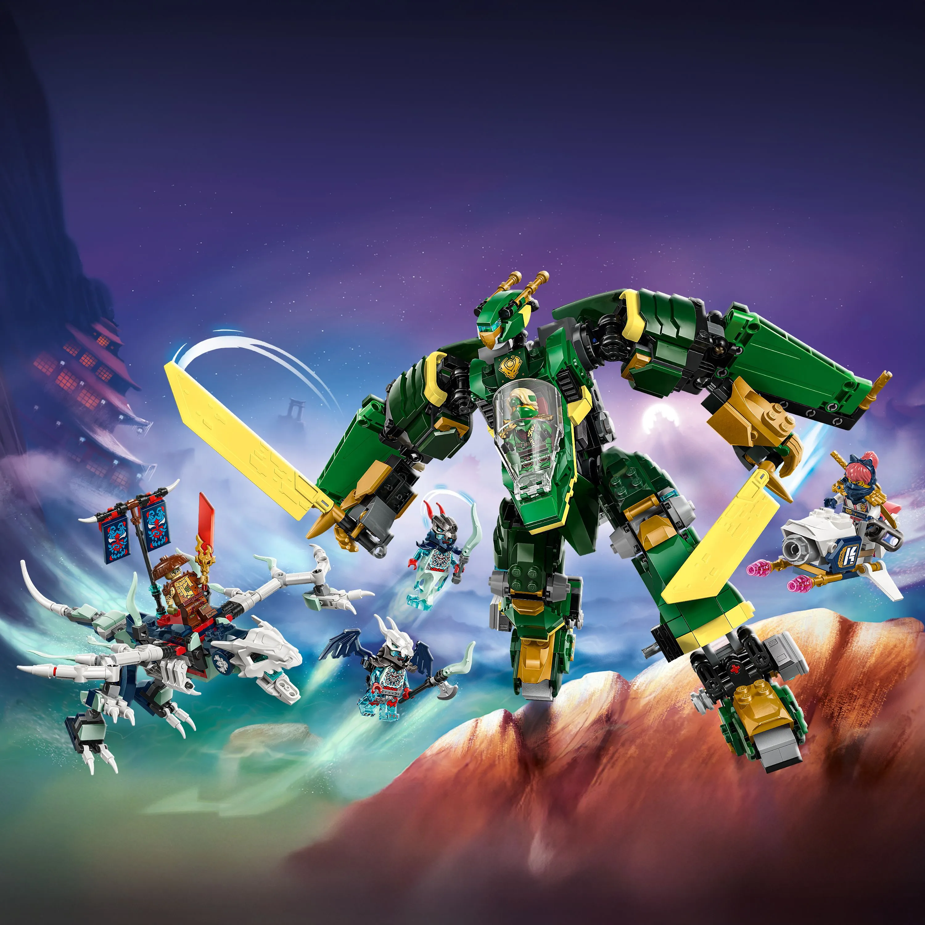 LEGO NINJAGO Lloyd's Jet-Mech 71845
