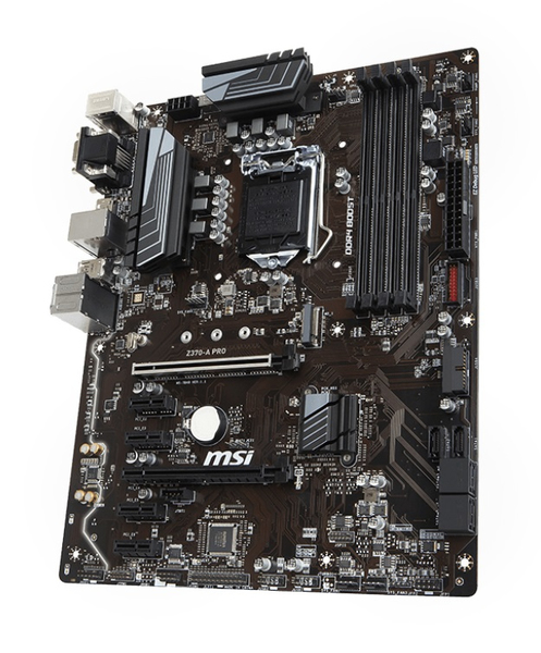 MSI Z370A Pro, ATX moderkort