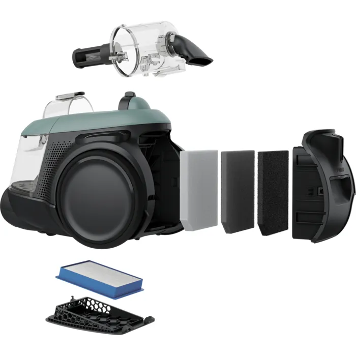 Electrolux Clean 600 EL61C2OG Canister vacuum cleaner, Ocean Green