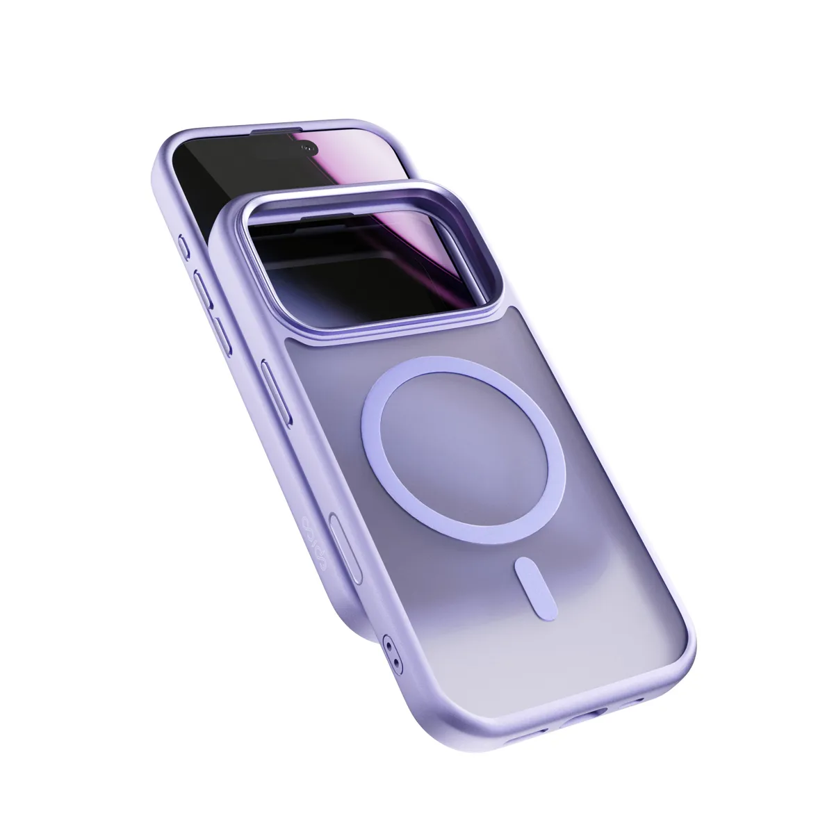 Epico HeroMatte Pro Mag+ Case iPhone 17 Pro Max Qi2  &amp;  MagSafe Compatible, Purple
