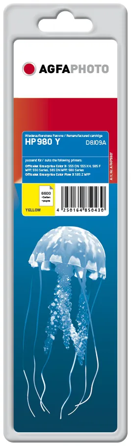 AGFAPhoto APHP980Y High Yield -mustekasetti, keltainen