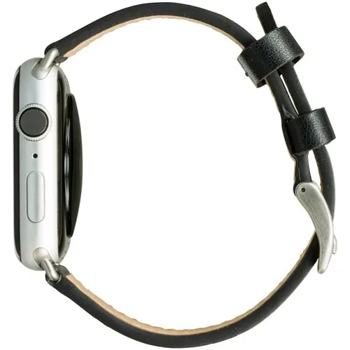 Watch Strap Copenhagen - 38mm Silver Black