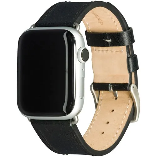 Watch Strap Copenhagen - 38mm Silver Black