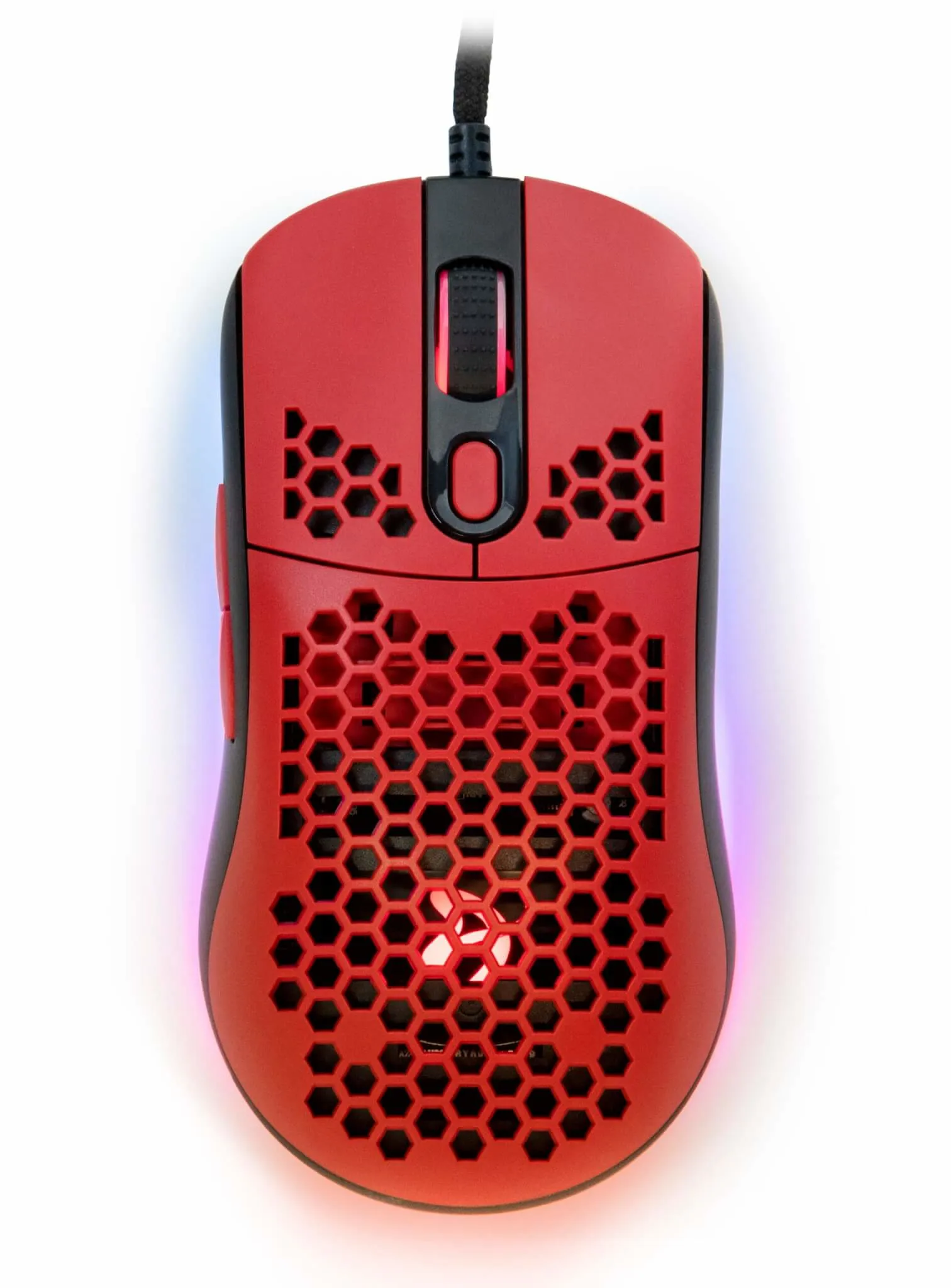 Arozzi Favo Ultra Light - gaming mouse, black/red