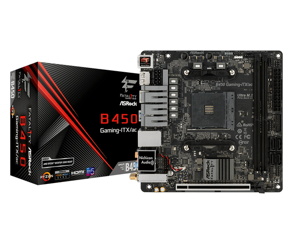 ASRock Fatal1ty B450 Gaming-ITX/ac Mini-ITX - motherboard