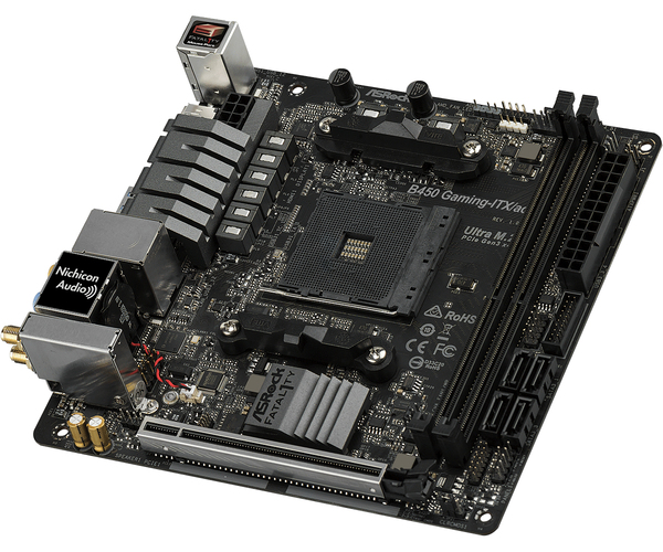 ASRock Fatal1ty B450 Gaming-ITX/ac Mini-ITX - motherboard
