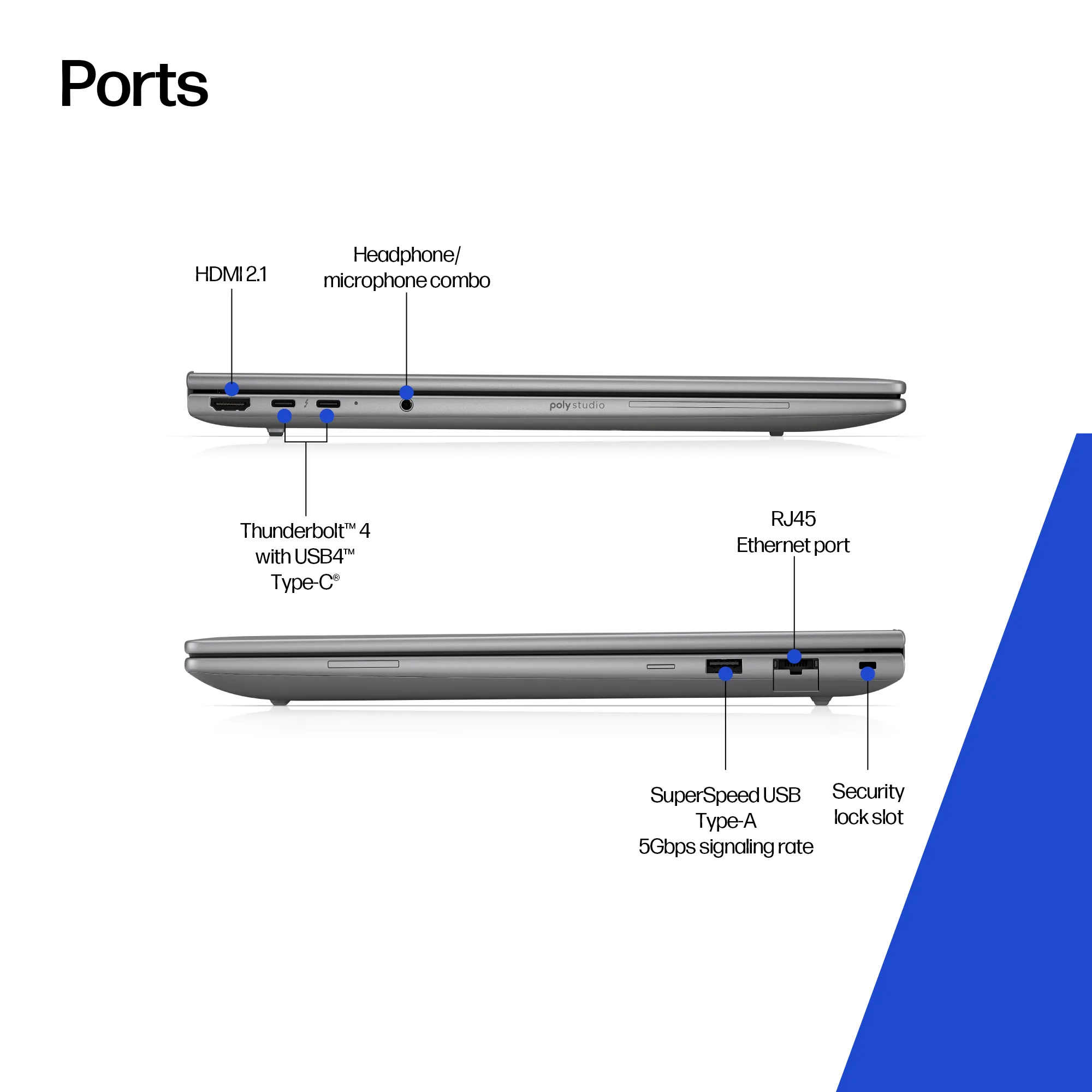 HP ZBook 8 G1i 14" Ultra 9 285H, 64 GB, 2 TB, RTX 500 Ada, Win 11 Pro - b&auml;rbar dator, meteorsilver