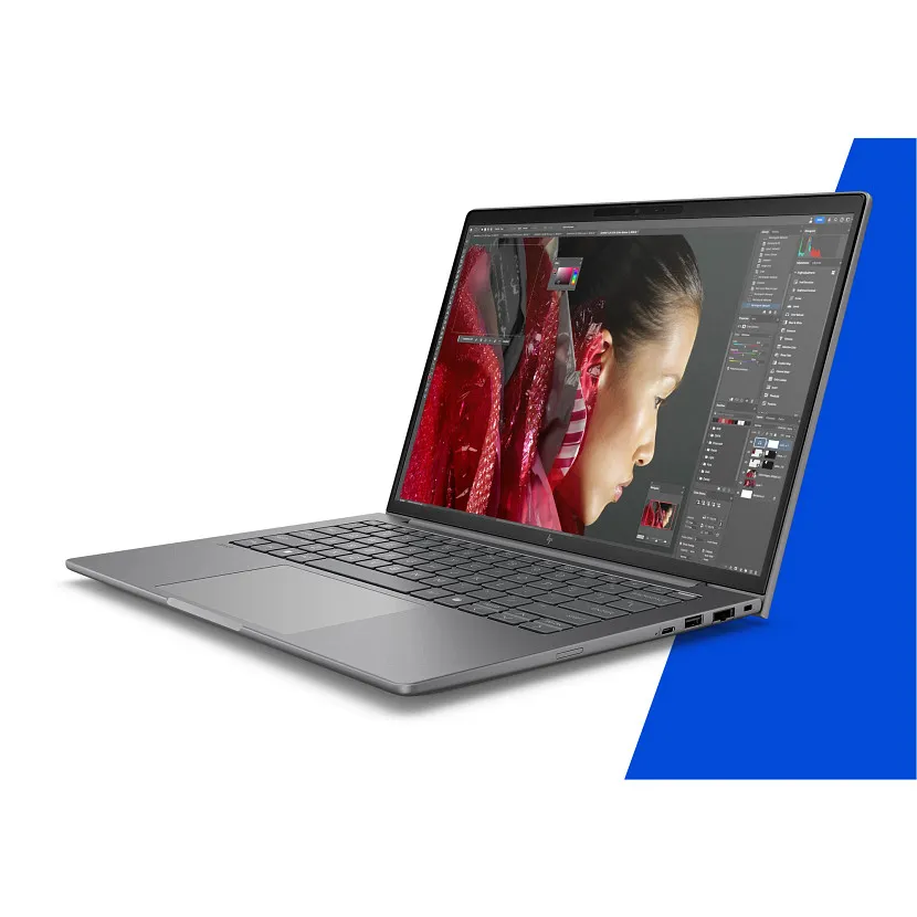 HP ZBook 8 G1i 14" Ultra 7 255H, 4 GB, 1 TB, RTX 500 Ada, Win 11 Pro - b&auml;rbar dator, silver