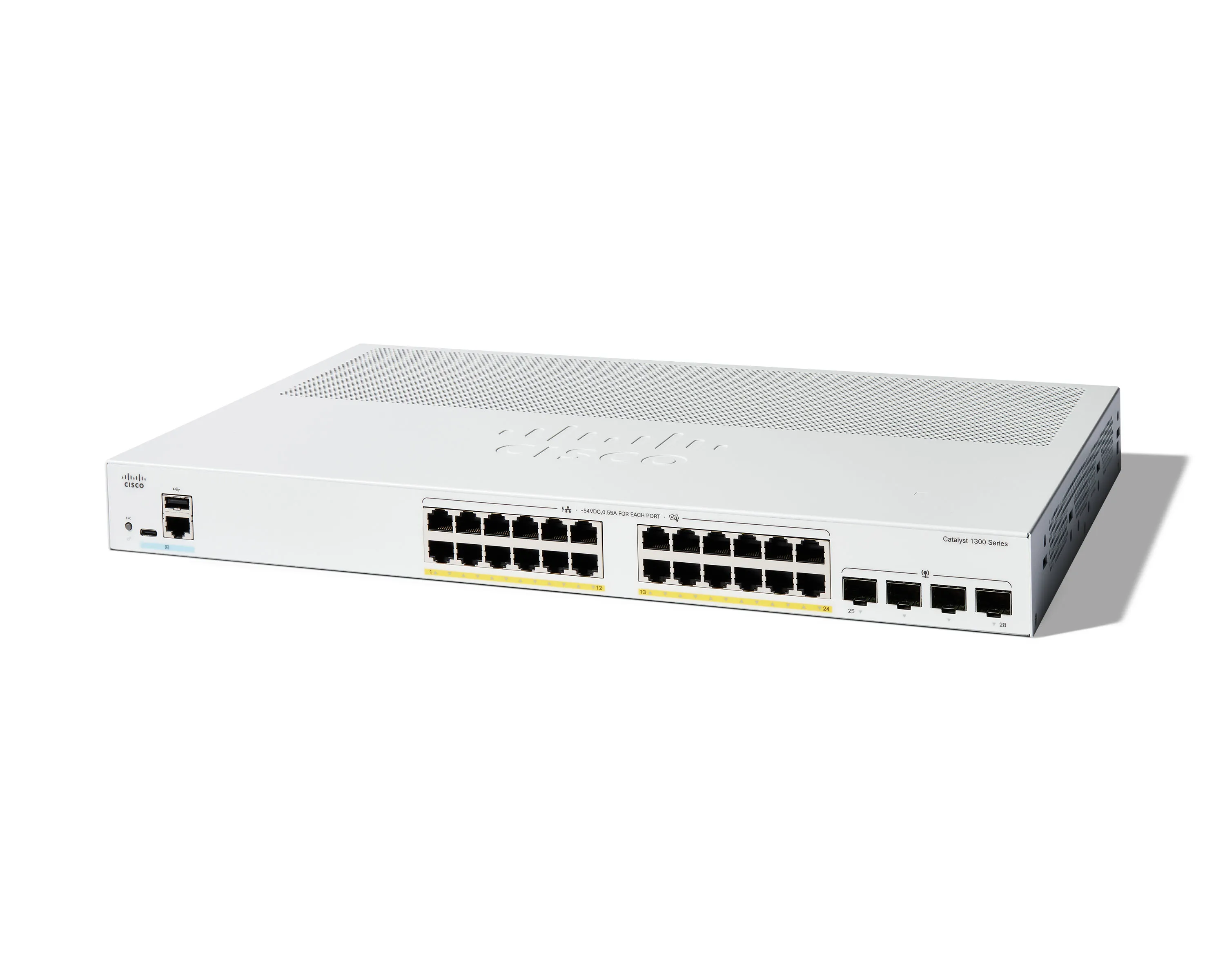 Catalyst 1300 24p GE PoE 4x1G SFP