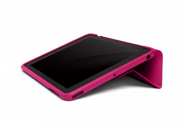 C6 - BOOKCASE FOR iPAD AIR - RASPBERRY