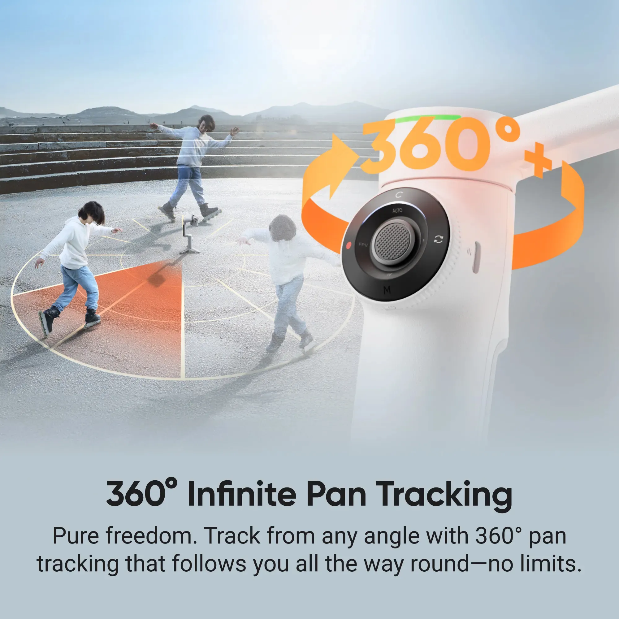 Insta360 Flow 2 Pro Standard Bundle - smartphone gimbal, Summit White