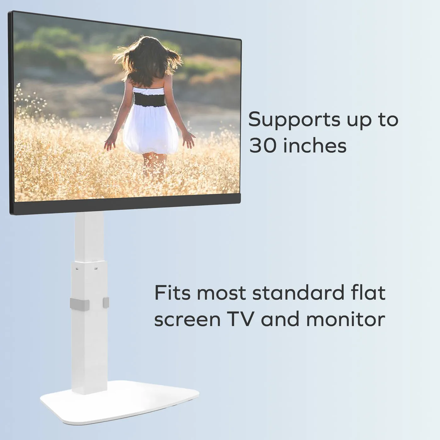 DESIRE2 Monitor Arm Desk Mount White