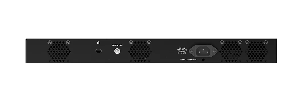 D-Link DMS-1016/E - 16-portars 2,5 gigabit ohanterad switch, Svart