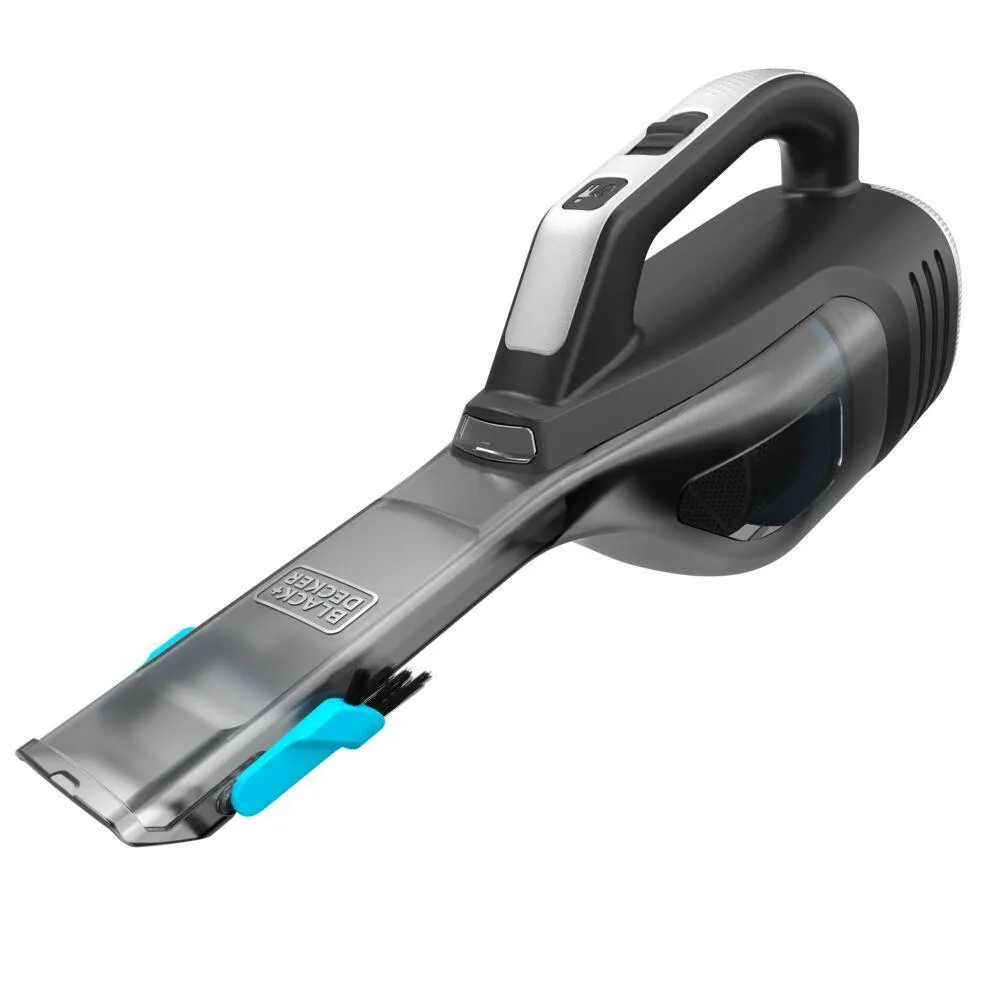 Black+Decker DVD320B-QW 0.5 L 22 W -k&auml;sik&auml;ytt&ouml;inen imuri, musta, hopea, turkoosi